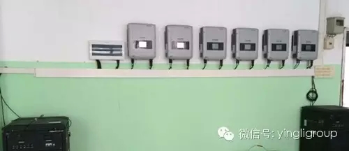 光伏实训室一角